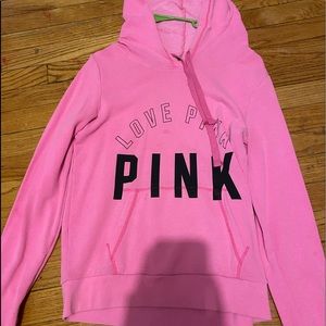 pink sweatshirt size S